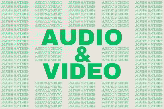 category category Audio and Video