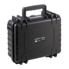 B&W Case Type 1000 with Padded Dividers (Black)