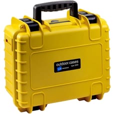 B&W Case Type 3000 with Padded Dividers (Yellow)