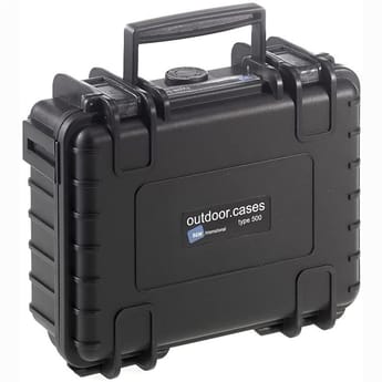 B&W Case Type 500 with Foam Insert (Black)