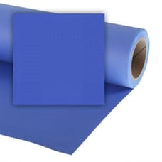 Colorama 1.35x11m Paper Backdrop (Chroma Blue)