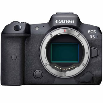 Canon EOS R5 Full-Frame Mirrorless Camera + RF 24-105mm f/4L IS USM Lens