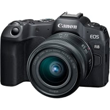 Canon EOS R8 Mirrorless Camera + RF 24-50mm f/4.5-6.3 IS STM Lens Canon EOS R8 Mirrorless Camera + RF 24-50mm f/4.5-6.3 IS STM Lens