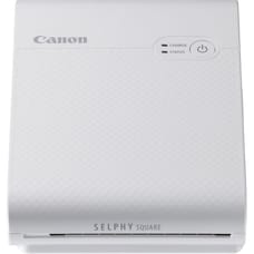 Canon Selphy Square QX10 Compact Photo Printer (White)