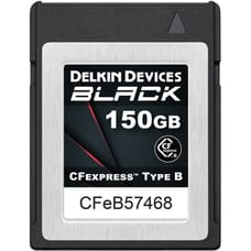 Delkin Devices 150GB BLACK CFexpress Type B Memory Card Delkin Devices 150GB BLACK CFexpress Type B Memory Card