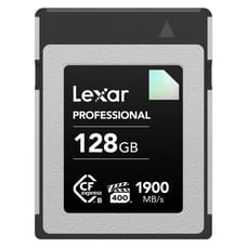 Lexar 128GB Professional CFexpress Type B Card Diamond Series (1900MB/s) Lexar 128GB Professional CFexpress Type B Card Diamond Series (1900MB/s)