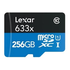 Lexar 633x 256GB microSDXC Memory Card (100MB/s)
