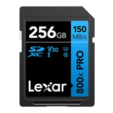 Lexar 256GB Professional 800x UHS-I SDHC/SDXC Memory Card (150 MB/s) Lexar 256GB Professional 800x UHS-I SDHC/SDXC Memory Card (150 MB/s)