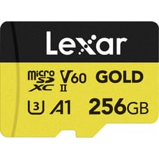 Lexar 256GB Professional Gold microSDXC UHS-II Memory Card