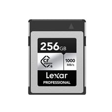 Lexar 256GB Professional CFexpress Type-B Memory Card (Silver Series) 1000MB/s Lexar 256GB Professional CFexpress Type-B Memory Card (Silver Series) 1000MB/s
