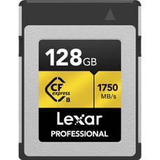 Lexar 128GB Professional CFexpress Type-B Memory Card (1750MB/s) Lexar 128GB Professional CFexpress Type-B Memory Card (1750MB/s)