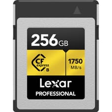 Lexar 256GB Professional CFexpress Type-B Memory Card (1750MB/s) Lexar 256GB Professional CFexpress Type-B Memory Card (1750MB/s)