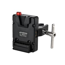 Luxceo SL200D V-Mount Battery Clamp & Cable
