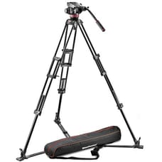 Manfrotto 502 Fluid Video Head & 546GB Aluminium Twin Leg Tripod Manfrotto 502 Fluid Video Head & 546GB Aluminium Twin Leg Tripod
