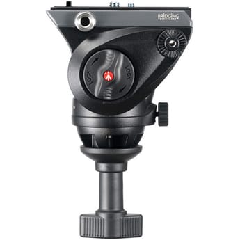 Manfrotto MVH500A Head + MVT502AM Legs + Padded Bag Video Tripod Kit