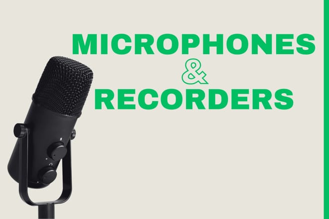 category Microphones & Recorders