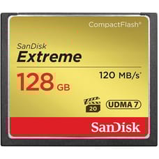 SanDisk 800x 128GB Extreme CF Memory Card (120MB/s) SanDisk 800x 128GB Extreme CF Memory Card (120MB/s)
