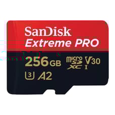 SanDisk Extreme Pro 256GB UHS-I microSDXC Memory Card (200MB/S) SanDisk Extreme Pro 256GB UHS-I microSDXC Memory Card (200MB/S)