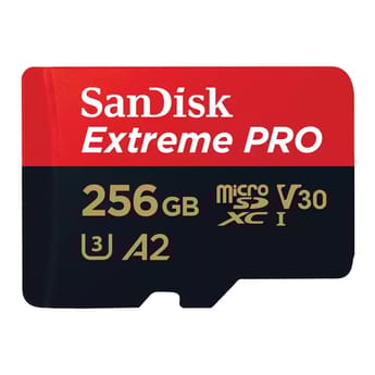 SanDisk Extreme Pro 256GB UHS-I microSDXC Memory Card (200MB/S)