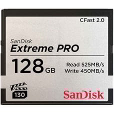 Sandisk Extreme Pro 128GB CFast 2.0 Memory Card (525MB/s)