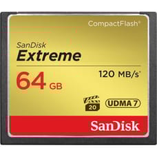 SanDisk 800x 64GB Extreme CF Memory Card (120MB/s) SanDisk 800x 64GB Extreme CF Memory Card (120MB/s)