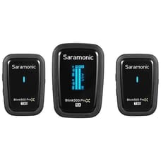 Saramonic Blink500 ProX Q2 Dual-Channel Wireless Microphone System - 2.4GHz Saramonic Blink500 ProX Q2 Dual-Channel Wireless Microphone System - 2.4GHz