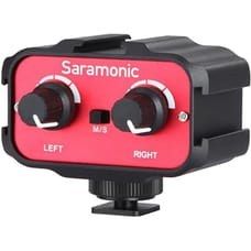 Saramonic SR-AX100 Passive 2-Channel Audio Adaptor for DSLR Cameras Saramonic SR-AX100 Passive 2-Channel Audio Adaptor for DSLR Cameras