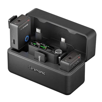 Saramonic Ultra 2-Channel Wireless Microphone with Timecode