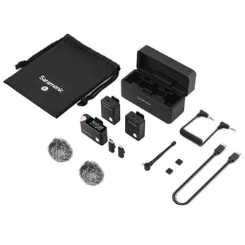 Saramonic Ultra 2-Channel Wireless Microphone with Timecode