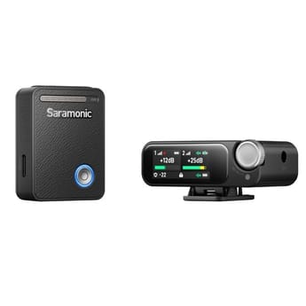 Saramonic Ultra 2-Channel Wireless Microphone with Timecode