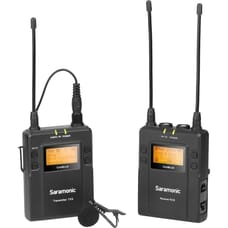 Saramonic UwMic9 Camera-Mount Wireless Omni Lavalier Microphone System - 514 to 596 MHz Saramonic UwMic9 Camera-Mount Wireless Omni Lavalier Microphone System - 514 to 596 MHz