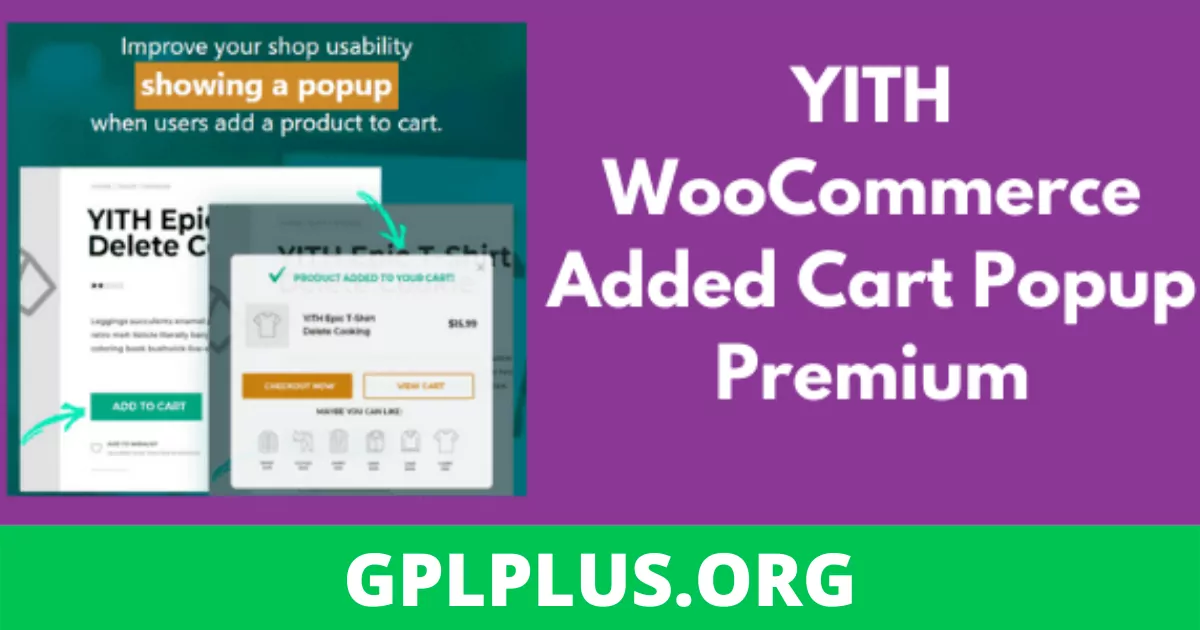 YITH WooCommerce Added to Cart Popup Premium v1.12.0 GPL