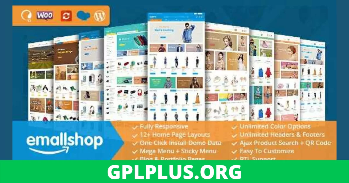 EmallShop Theme GPL 2.2.24 – Responsive WooCommerce WordPress Websites