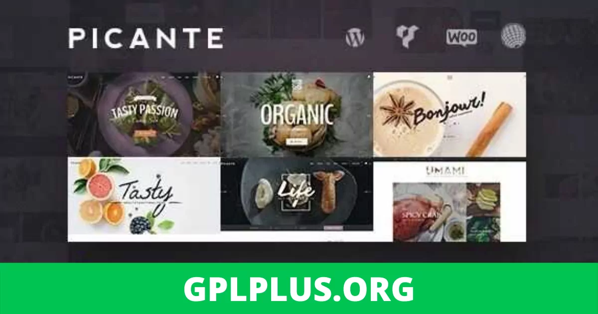 Picante Theme GPL v2.4.9 – Restaurant WordPress Websites