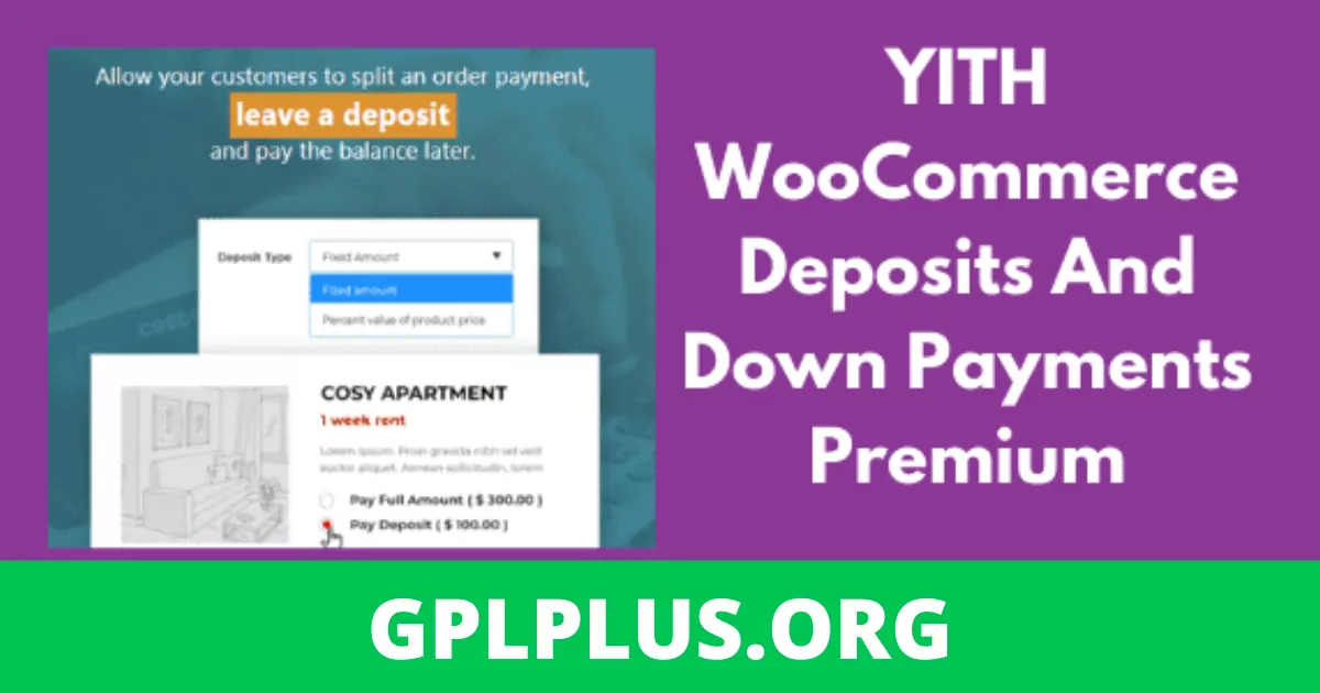 YITH WooCommerce Deposits And Down Payments Premium v1.4.4 GPL Latest Version