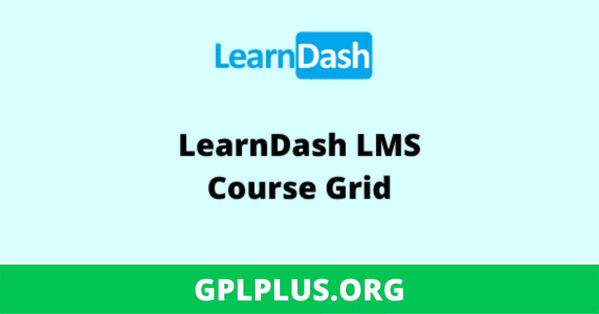 LearnDash Course Grid Addon GPL v2.0.4