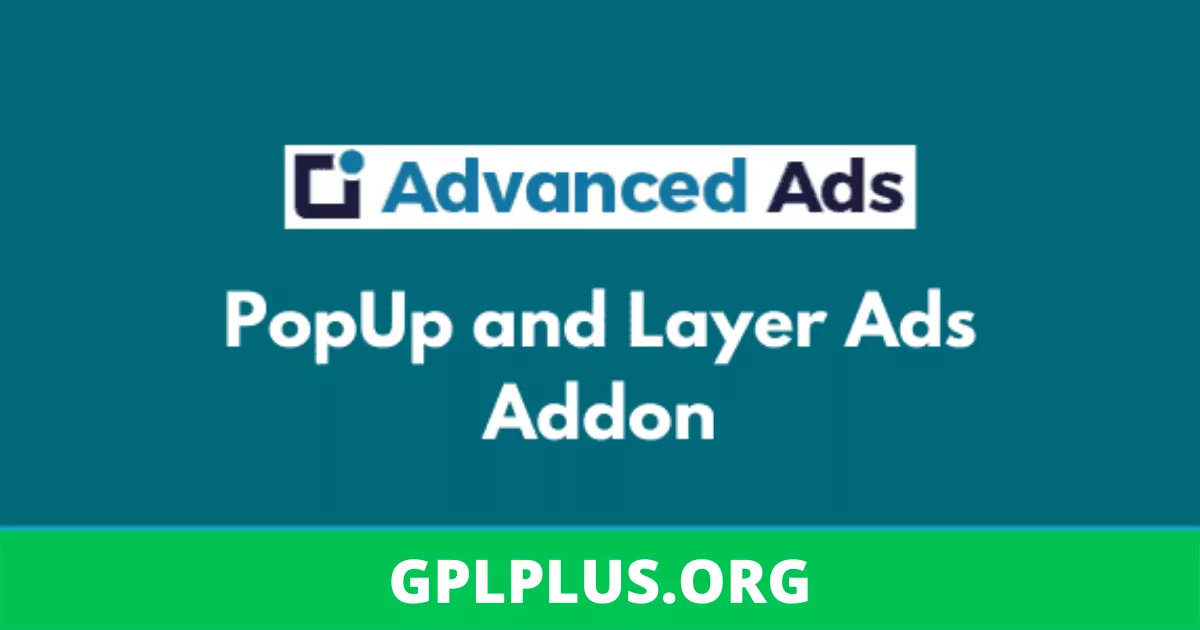Advanced Ads: PopUp and Layer Ads Addon v1.7.2