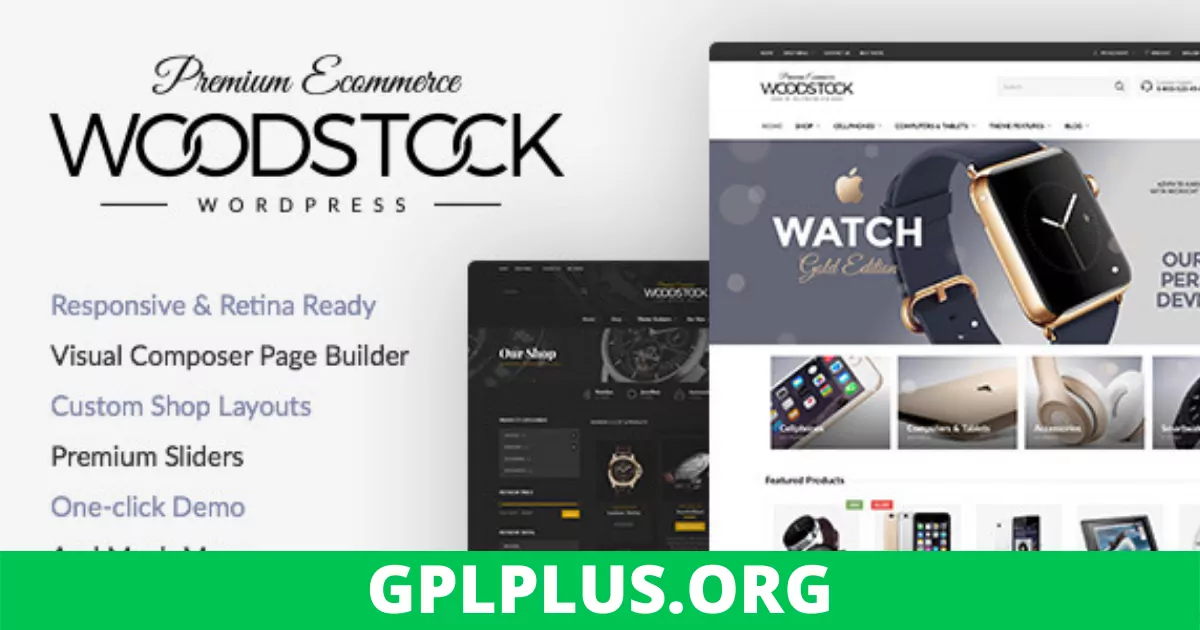 Woodstock Theme GPL v2.8.1 – Electronics Store WooCommerce Websites