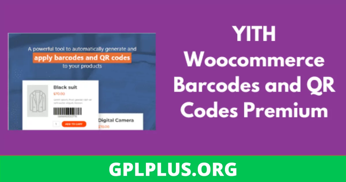 YITH Woocommerce Barcodes & QR Codes Premium v2.4.0 GPL