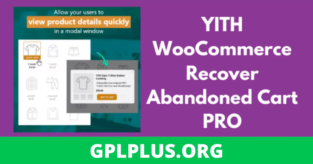 YITH WooCommerce Recover Abandoned Cart GPL v2.8.0