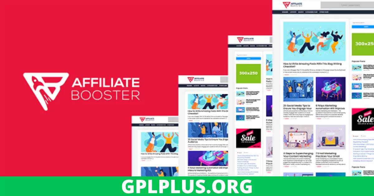 Affiliate Booster Theme GPL v2.0.56 + Block v2.1.12 – WordPress Affiliate Websites