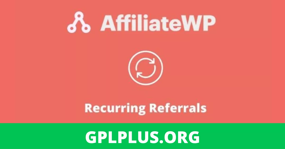 AffiliateWP Recurring Referrals Addon GPL v1.9