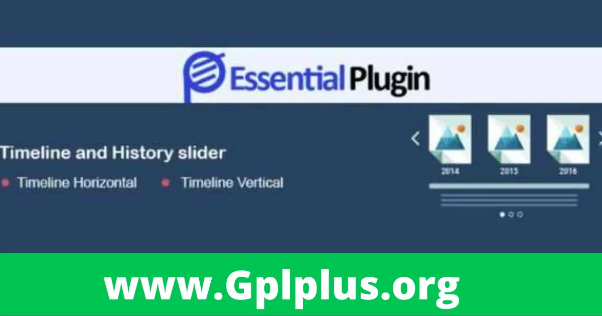 Timeline and History Slider Pro GPL v1.6.2 – Essential Plugin