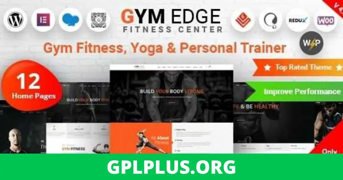 Gym Edge Theme GPL v4.2.7 – Gym Fitness WordPress Theme