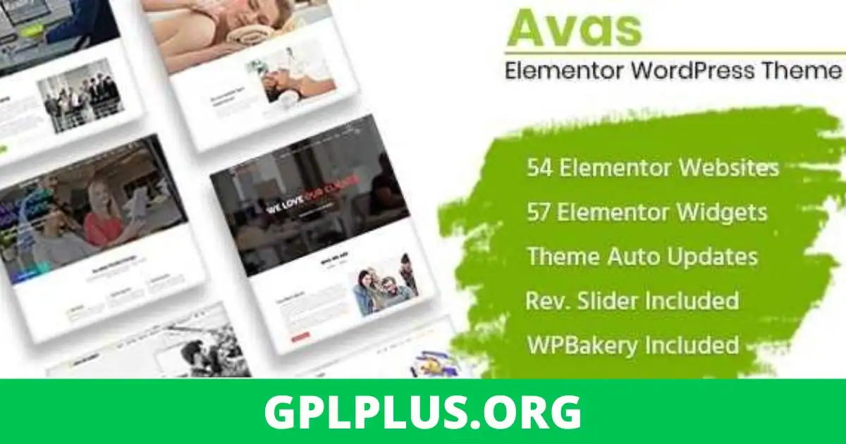 Avas Theme GPL v6.3.7.3 – Multi-Purpose Elementor WordPress Websites