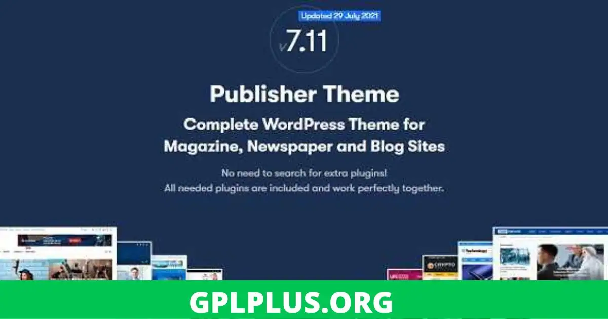 Publisher Theme GPL