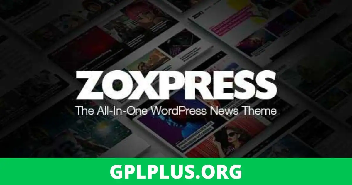 ZoxPress Theme GPL 2.09.0