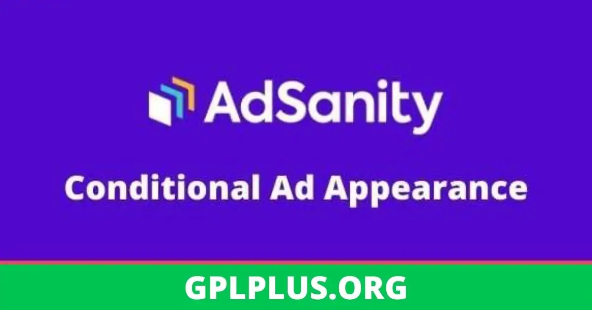 AdSanity Conditional Ad Appearance Addon GPL v1.4