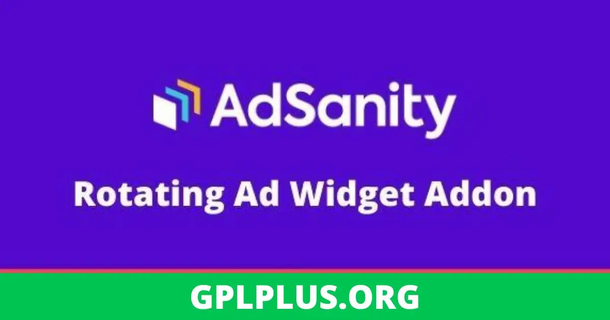 AdSanity Rotating Ad Widget Addon GPL v1.6.3