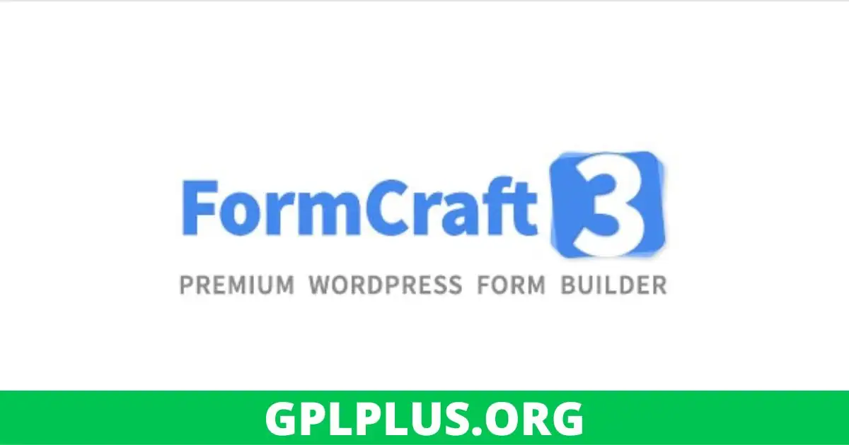 FormCraft Premium GPL v3.9.3 – WordPress Form Builder